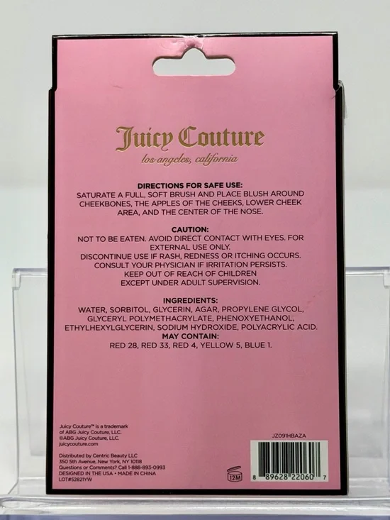 Juicy Couture Jelly Blush Duo - Light Pink & Rose Pink - Picture 2 of 3
